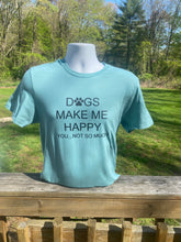 Load image into Gallery viewer, Unisex "Dogs Happy"- Sage Crew Neck