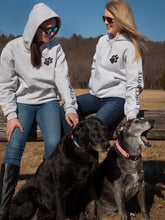 Load image into Gallery viewer, Ash Grey "Rescue Love" Hoodie