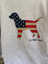 Load image into Gallery viewer, GREY USA LAB/LAB LOVE Long-Sleeve T-Shirt