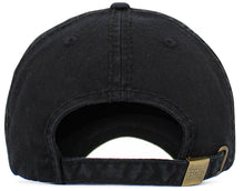 Load image into Gallery viewer, Embroidered Vintage Distressed “Dog Dad” Hat - Black
