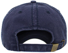 Load image into Gallery viewer, Embroidered Vintage Distressed “Dog Dad” Hat - Blue
