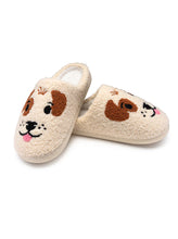 Load image into Gallery viewer, Dog Face Cozy Slippers
