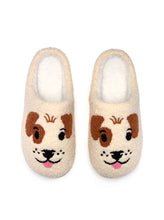 Load image into Gallery viewer, Dog Face Cozy Slippers
