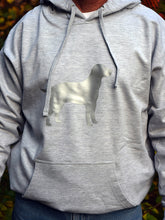 Load image into Gallery viewer, ADULT 3XL Ash Grey Reflective Hoodie - CUSTOMIZE YOUR BREED
