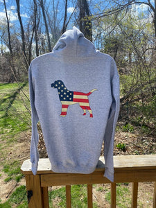 Grey USA Hoodie