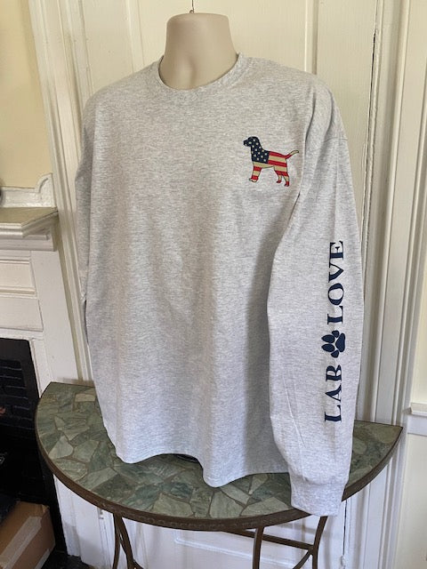 GREY USA LAB/LAB LOVE Long-Sleeve T-Shirt