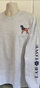 GREY USA LAB/LAB LOVE Long-Sleeve T-Shirt