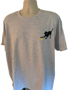 Black LAB Short Sleeve - Ash Grey