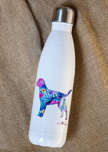 Multicolor Lab Water Bottle