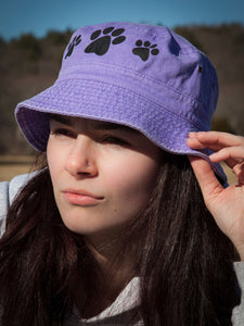 Youth 3 Paw Bucket Hats
