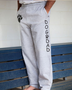 Jus Labs Dog Dad Sweatpants - Paw Logo