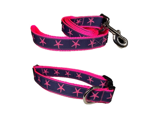 Handmade Medium & Large Collars w/ Matching Leash option