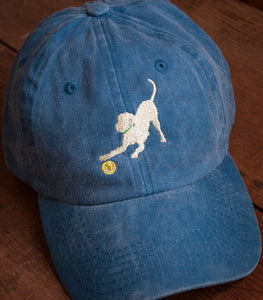 Denim Blue Embroidered Labrador Hats