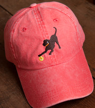 Load image into Gallery viewer, Coral Embroidered Labrador Hats
