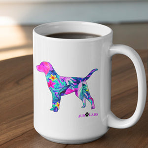 Handmade Ceramic Mug - Colorful LAB