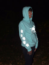 Load image into Gallery viewer, ADULT SMALL Mint Reflective Hoodie - CUSTOMIZE YOUR BREED

