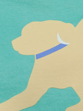 Load image into Gallery viewer, Yellow Lab w/ Lavender Collar - Mint Green
